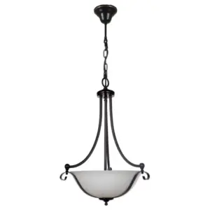 Lighting Inspirations Dallas 3 Light Single Pendant Bronze LOI1000139