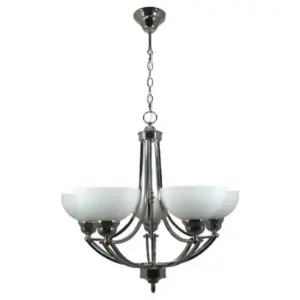 Lighting Inspirations Houston 5 Light Pendant Chrome LOI1000253