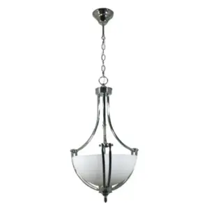 Lighting Inspirations Houston 2 Light Single Pendant Chrome LOI1000261