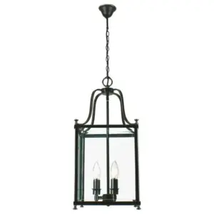 Lighting Inspirations Michigan Medium 3 Light Lantern Bronze LOI1000328