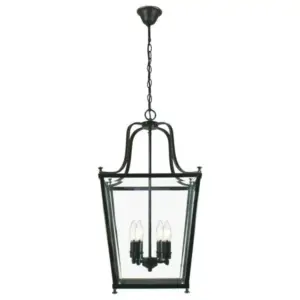 Lighting Inspirations Montana Medium 4 Light Lantern Bronze LOI1000334