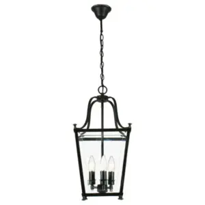 Lighting Inspirations Montana Small 3 Light Lantern Bronze LOI1000336