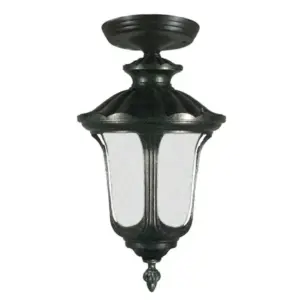 Lighting Inspirations Waterford Small Outdoor Under Eave Antique Black LOI1000567