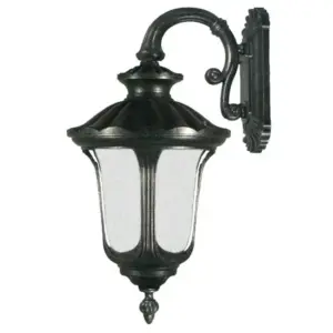 Lighting Inspirations Waterford Small Outdoor Wall Light Antique Black LOI1000573