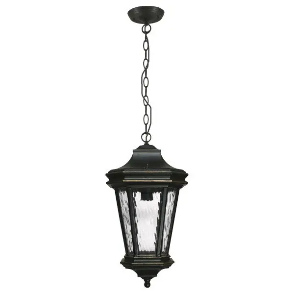 Lighting Inspirations Tilburn Large Indoor Chain Pendant Light Antique Bronze LOI1000818