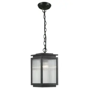 Lighting Inspirations Boulevard Small Indoor Chain Pendant Light Antique Black LOI1000824