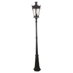Lighting Inspirations Crown Large Standard Outdoor Garden Post Light Antique Bronze LOI1000832