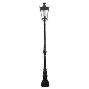 Lighting Inspirations Crown Large Domain Outdoor Garden Post Light Antique Bronze LOI1000837