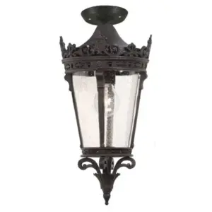 Lighting Inspirations Crown Large Outdoor Under Eave Antique Bronze LOI1000838