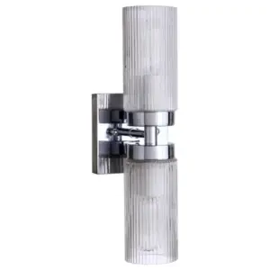 Lighting Inspirations Chester 2 Light Wall Bracket Chrome LOI1001108