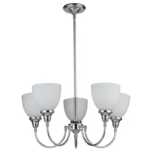 Lighting Inspirations Benson Upwards 5 Light Pendant Chrome LOI1001172