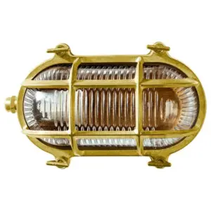 Lighting Inspirations Admiral Outdoor Wall Bunker Light Solid Brass LOI1001201