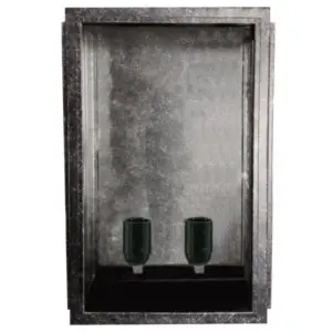 Lighting Inspirations Frontage Large Outdoor Wall Sconce Antique Black LOI1001213