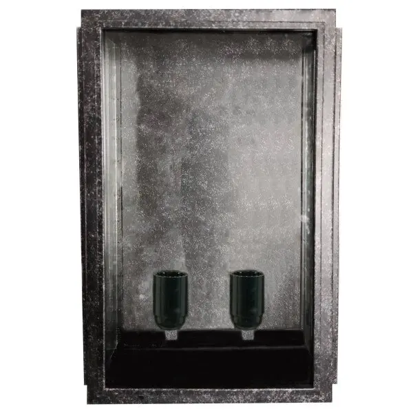Lighting Inspirations Frontage Large Outdoor Wall Sconce Antique Black LOI1001213