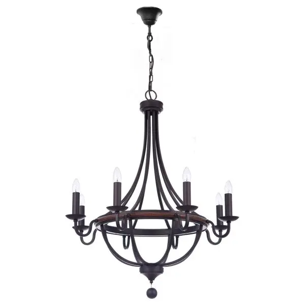 Lighting Inspirations Lakewood 8 Light Pendant Bronze LOI1001295
