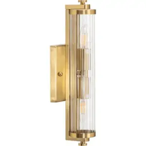 Lighting Inspirations Rockford 2 Light Wall Satin Brass LOI1001588