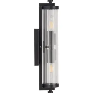 Lighting Inspirations Rockford 2 Light Wall Matte Black LOI1001589