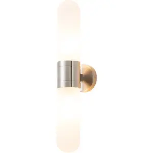 Lighting Inspirations Hepburn Wall Light Brushed Nickel LOI1001625