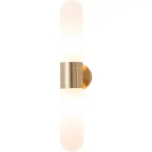 Lighting Inspirations Hepburn Wall Light Satin Brass LOI1001626