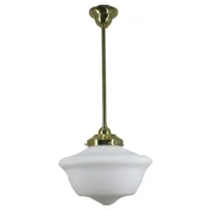 Lighting Inspirations Victorian 12 Opal Matt On Rod Set 1/2 1/2Mt PB LOI3000252A