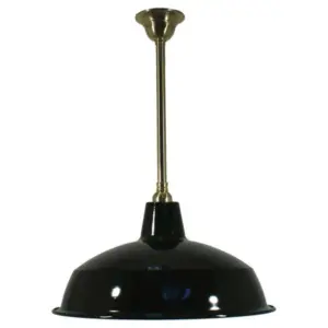 Lighting Inspirations Warehouse 420mm Black On Rod Set 3/4 1/2Mt Pb LOI3000290A