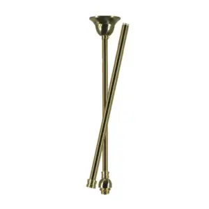 Lighting Inspirations Rod Set 3/4 x 1m (2pc) Polished Brass LOI3006090