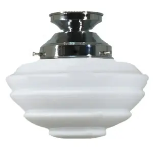 Lighting Inspirations Cannes Opal Matte Batten Fix Chrome LOI3010029A