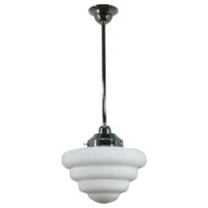 Lighting Inspirations Beehive Opal Matte on Rod Set 1/2 x 1/2m Chrome LOI3010171A