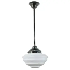 Lighting Inspirations Cannes Opal Matte on Rod Set 1/2 x 1/2m Chrome LOI3010190A