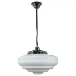 Lighting Inspirations Chateau Opal Matte on Rod Set 1/2 x 1/2m Chrome LOI3010191A