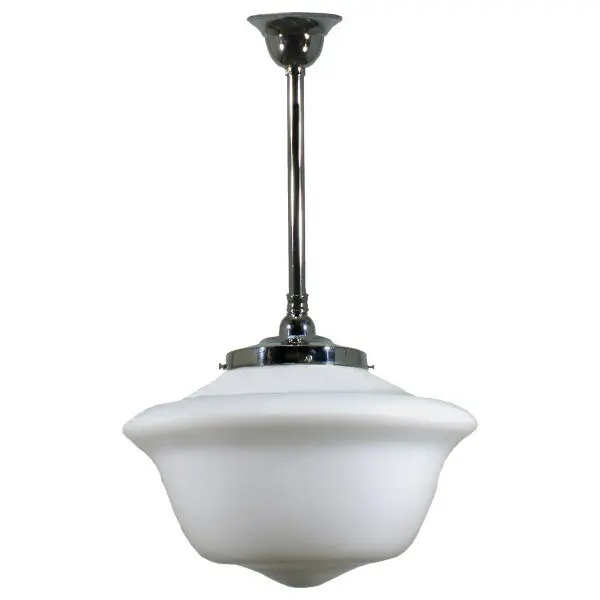 Lighting Inspirations Victorian 16 Opal Matt On Rod Set 3/4 1/2Mt Chrome LOI3010200A