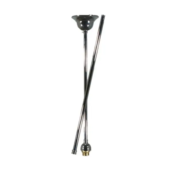 Lighting Inspirations Rod Set 1/2x 1m (2pc) Chrome LOI3016035
