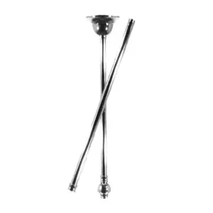 Lighting Inspirations Rod Set 3/4 x 1m (2 pcs) Chrome LOI3016037