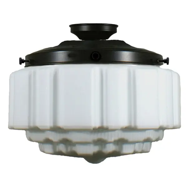 Lighting Inspirations St Kilda 14 Opal Matte Batten Fix Patina LOI3020010A