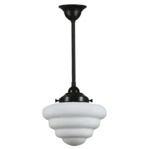 Lighting Inspirations Beehive Opal Matte on Rod Set 1/2 x 1/2m Patina LOI3020101A
