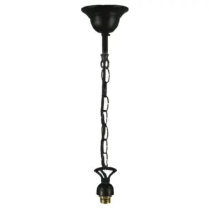 Lighting Inspirations Chain Suspension Black Cord Patina LOI3026005