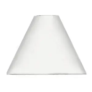 Lighting Inspirations Cono Glass Shade with 29mm Fitter Hole Clear LOI3090031