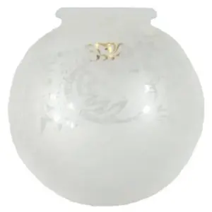 Lighting Inspirations Sheffield 6 Glass Shade 3 1/4 Fitter Frost Etch LOI3090056