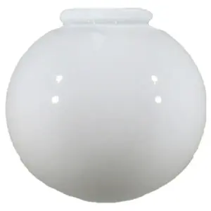 Lighting Inspirations Sphere 8 Glass Shade 4 1/4 Fitter Opal Gloss LOI3090063