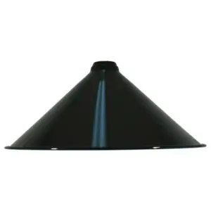 Lighting Inspirations Edwardian 390mm Metal Shade 29mm Hole Black LOI3090278