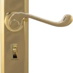 Superior Brass Lever Lock Privacy Bathroom lock PVD PB 200x50mm SUP14169P