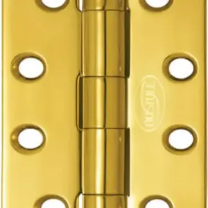 Superior Brass PB SS Butt Hinge Loose Pin inc screws PVD PB 100x75mm SUP15011
