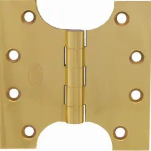 Superior Brass Parliament Hinge PVD PB 100x100x35mm SUP15013