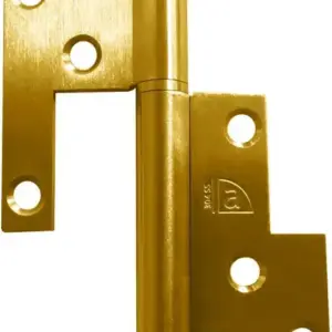 Superior Brass Universal Lift Off Hinge ea PVD PB 100x435x25mm SUP15239
