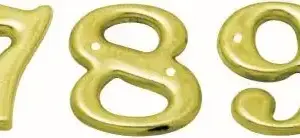 Superior Brass Numeral No 3 Contemporary 304SS PVD PB 100mm SUP18843