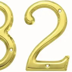 Superior Brass Numeral No 4 Classic 304SS PVD PB 75mm SUP18874