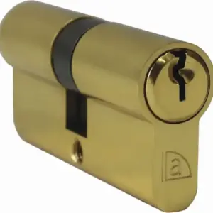 Superior Brass Euro Double Cylinder 5 pin C4 PVD PB 65mm SUP19144