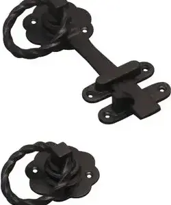 Superior Brass Gate Latch Iron Black 38mm SUP2000