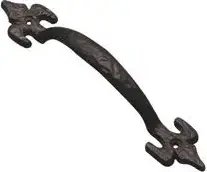 Superior Brass Pull Handle Iron Black 180mm SUP2013
