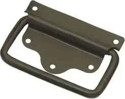 Superior Brass Trunk Handle Iron Black 125x60mm SUP2058